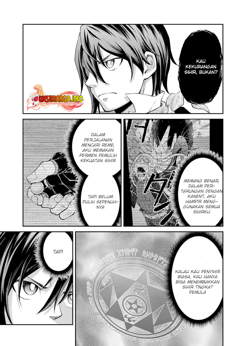 Saisoku Musou No B-kyuu Mahou Tsukai: Ippatsu Utareru Mae Ni Senpatsu Uchikaesu! chapter 23